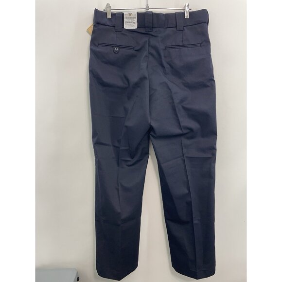 Flying Cross Valor Twill Pants Uniform Trousers Flex Waistband Navy Blue 36x32 - Picture 2 of 13